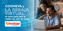 Coomeva y la Rebaja Virtual se unen para que te cuides sin salir de Casa