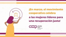 Mujeres l&iacute;deres para una recuperaci&oacute;n justa