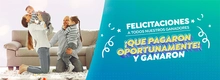 Felicitaciones a los ganadores de la campaña Pago oportuno