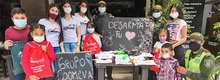 Cuatro mil menores recibirán kits escolares a cambio de sus juguetes bélicos