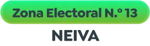 ZONA ELECTORAL No. 13 NEIVA