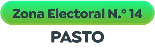 ZONA ELECTORAL No. 14 PASTO