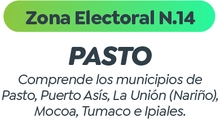 ZONA ELECTORAL N.14 PASTO