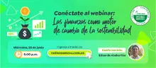 Formulario de inscripción Webinar Las finanzas como motor de cambio de la sostenibilidad