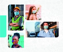 Mujeres l&iacute;deres haciendo frente al COVID-19