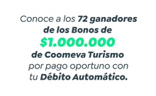 Ganadores Débito automático