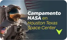 Campamento NASA en Houston Texas - Space Center