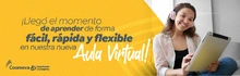 ¡Llego el momento de aprender de forma fácil, rápida y flexible en nuestra nueva Aula Virtual!