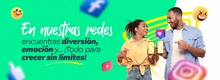 Conéctate con nuestras redes sociales