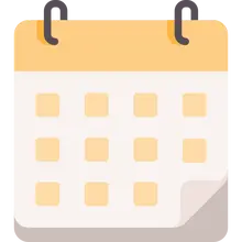 Calendario icono