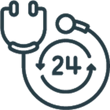 Atenci&oacute;n m&eacute;dica 24/7