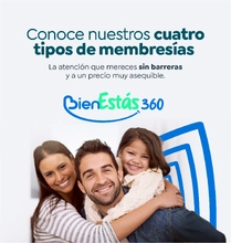 BANNER - Conoce nuestros cuatro tipos de membres&iacute;as BIENEST&Aacute;S360